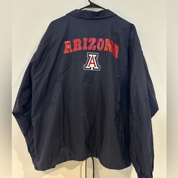 Vintage Starter University Of Arizona Coach Jacket - Picture 2 of 2